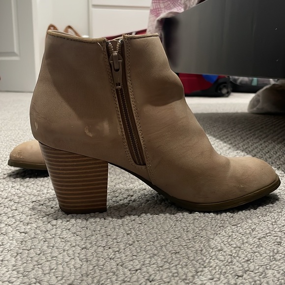 cute tan booties - Picture 3 of 4